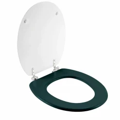 Abattant WC bois (37 x 46 cm) Ginkoblue Bleu