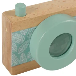 Appareil photo enfant bois (10 cm) Flash Multicolore