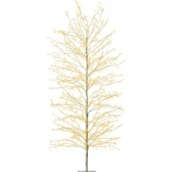 Arbre lumineux 1755 LED (H180 cm) Christmas Luxe Or et blanc chaud