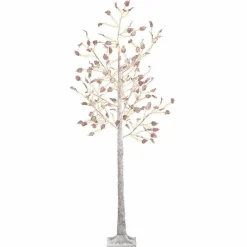 Arbre lumineux 600 LED (H210 cm) Peuplier Elissa Blanc chaud