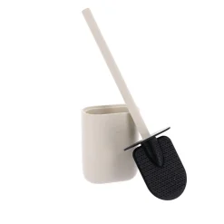 Brosse WC ovale Japandi Beige