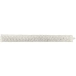 Coussin bas de porte flanelle (80 x 10 cm) Flanela Ecru