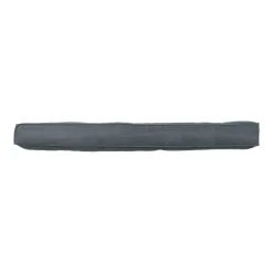 Coussin bas de porte simple velours côtelé (80 cm) Edouard Gris