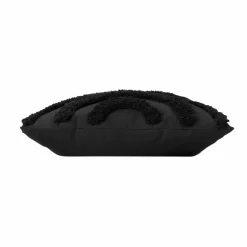 Coussin carré (40 x 40 cm) Zita Noir