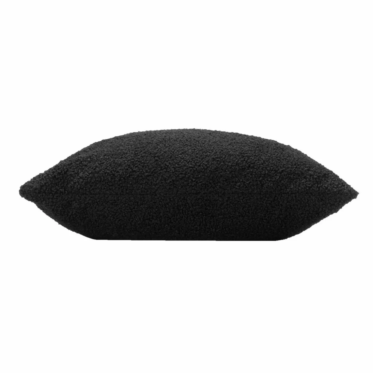 Coussin carré bouclette (45 x 45 cm) Wooly Noir