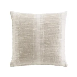 Coussin carré coton (45 x 45 cm) Island Ecru
