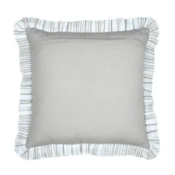 Coussin carré coton (50 x 50 cm) Joséphine Ecru