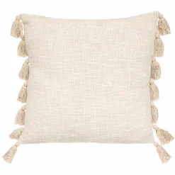 Coussin carré coton (50 x 50 cm) Gypsy Ivoire