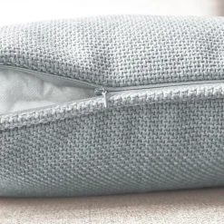 Coussin carré tissé (45 x 45 cm) Alba Gris