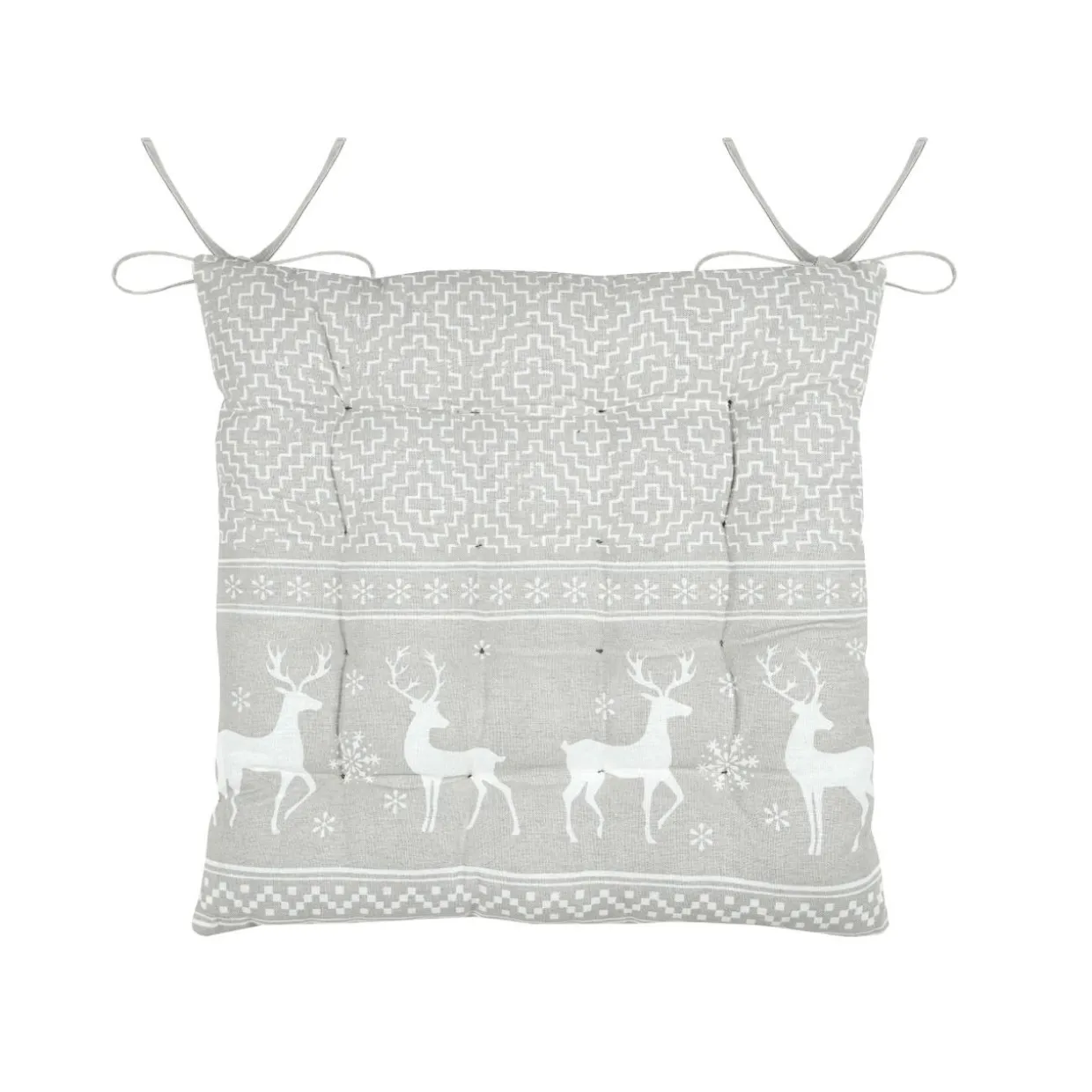 Coussin de chaise carré coton (40 x 40 cm) Arbin Beige