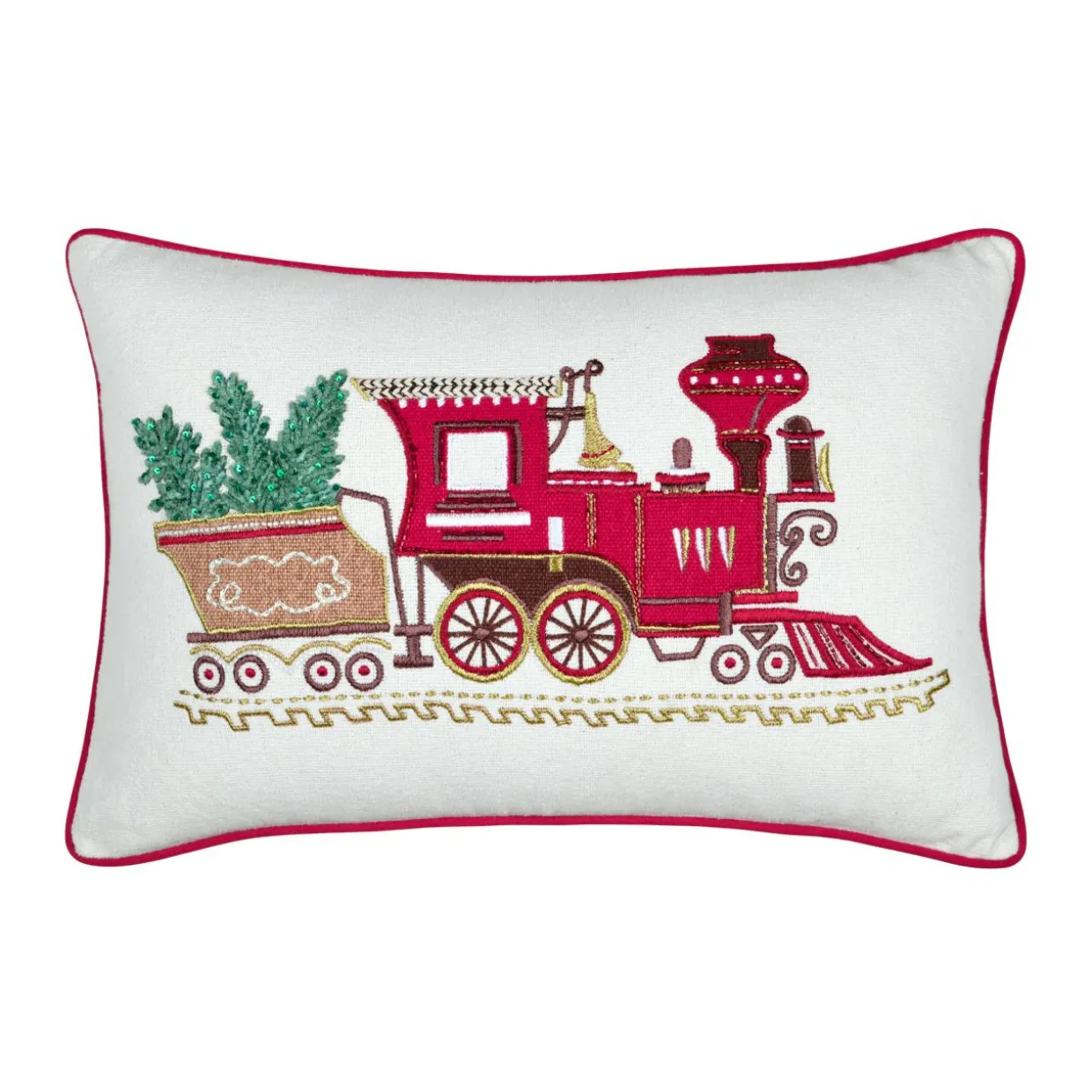 Coussin de Noël rectangulaire (35 x 55 cm) Gifted Rouge