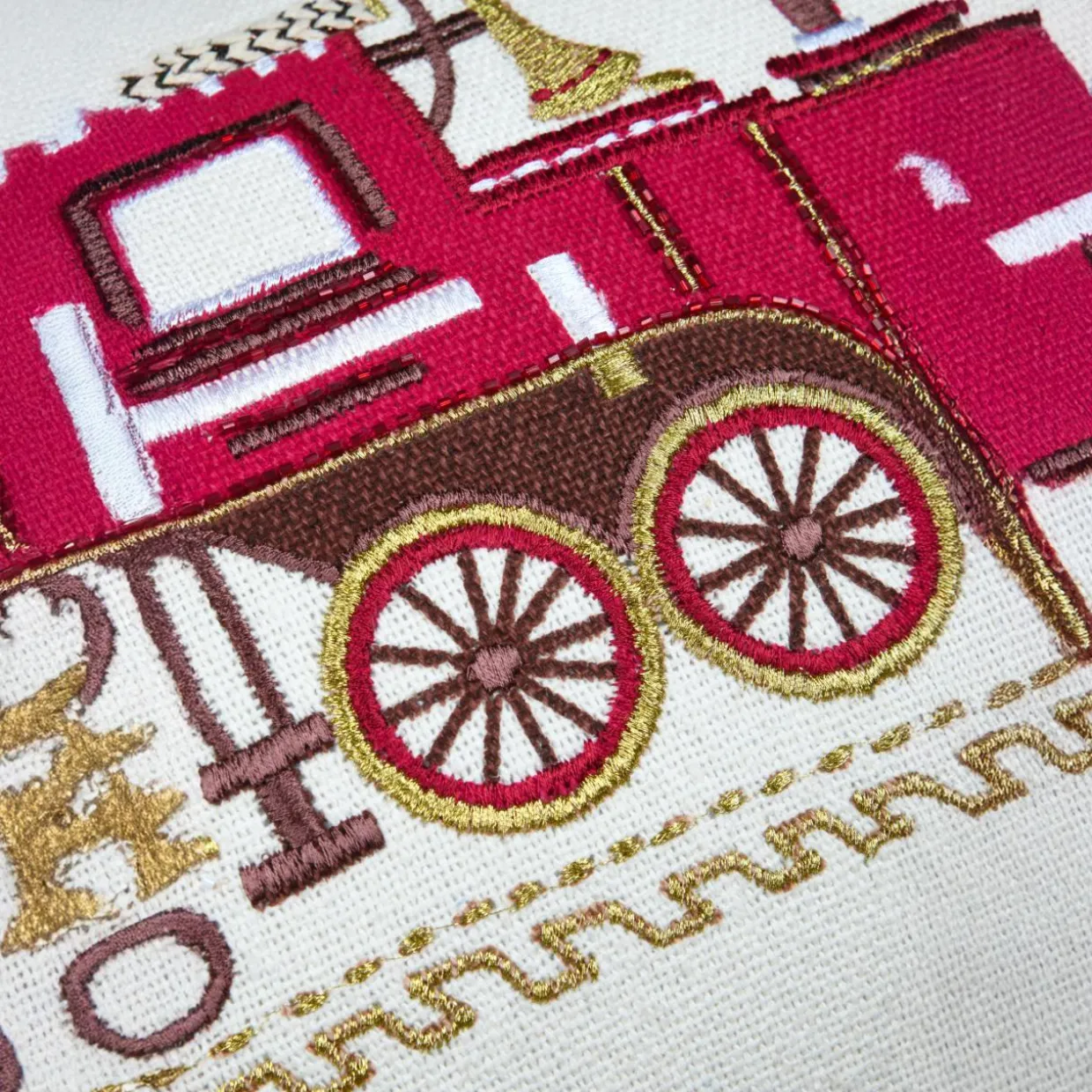 Coussin de Noël rectangulaire (35 x 55 cm) Gifted Rouge