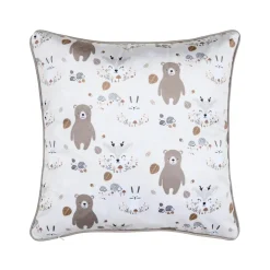 Coussin enfant carré (40 x 40 cm) Gabin Taupe