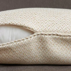 Coussin rectangulaire effet chiné (40 x 60 cm) James Beige sable