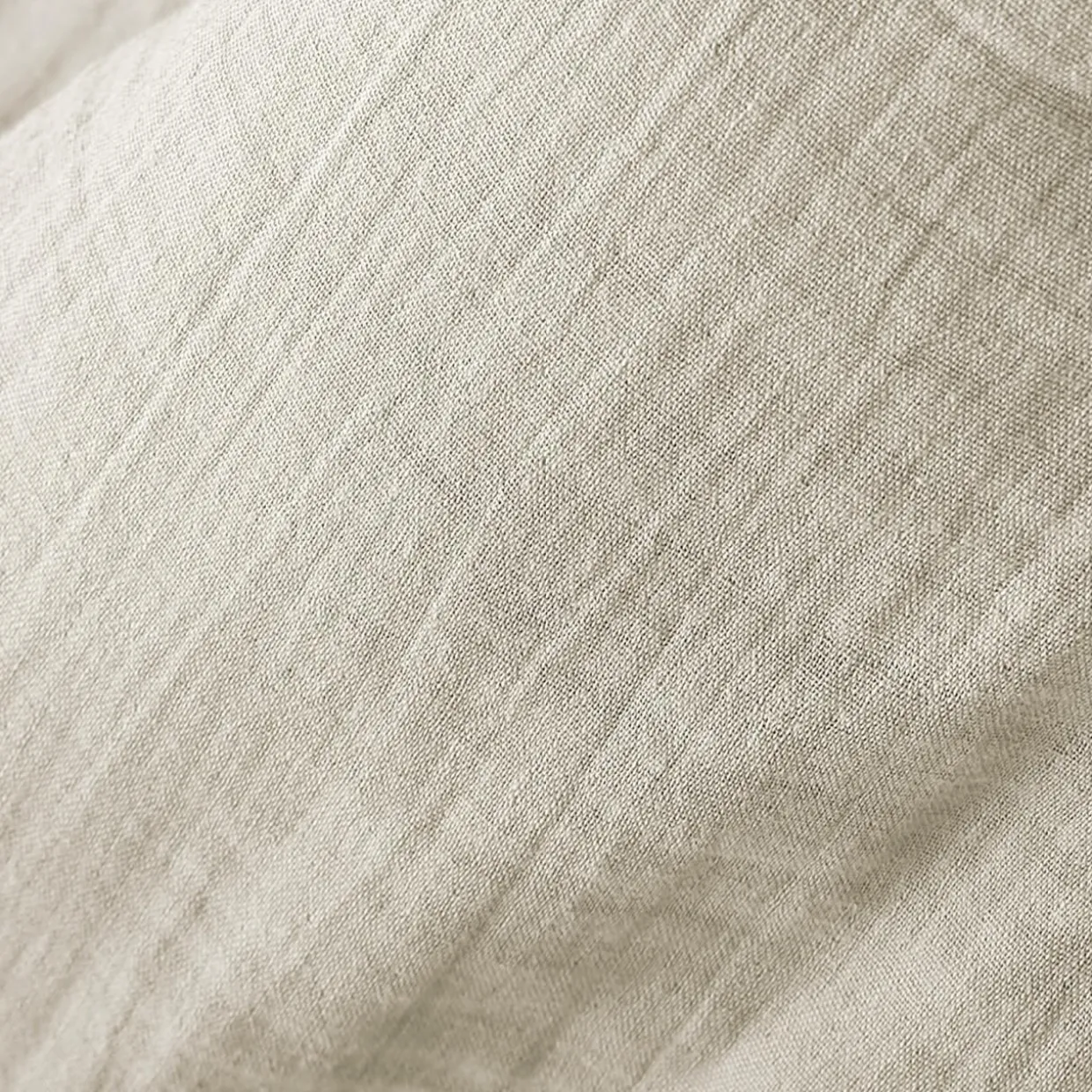 Couvre-lit matelassé gaze de coton (240 x 220 cm) Gaïa Beige pampa