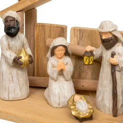 Crèche de Noël complète (H30 cm) Sainte-Carmen