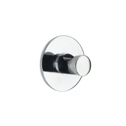 Crochet adhésif 3M (D4 cm) Zinc Chrome