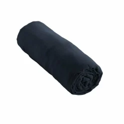 Drap housse gaze de coton (90 x 190 cm) Gaïa Bleu nuit