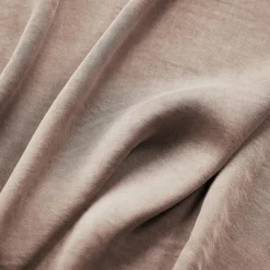 Drap housse lyocell Tencel™ lavé (140 x 190 cm) Olivia Rose blush