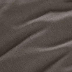 Drap housse percale de coton (160 x 200 cm) Cali Gris anthracite