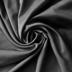 Drap housse satin de bambou (140 x 200 cm) Sienna Noir