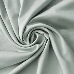 Drap housse satin de bambou (140 x 200 cm) Sienna Vert eucalyptus