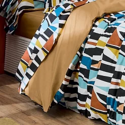 Drap plat coton (280 x 310 cm) Pietro Multicolore