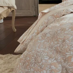 Drap plat percale de coton (240 x 310 cm) Palazzo Beige