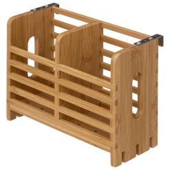 Egouttoir en bambou 2 niveaux (53 x 24 cm) Siao Naturel