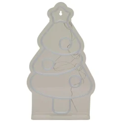 Enseigne lumineuse USB (H40 cm) Néon Sapin de Noël Multicolore