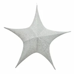 Etoile de Noël à suspendre (D80 cm) Christmas Argent