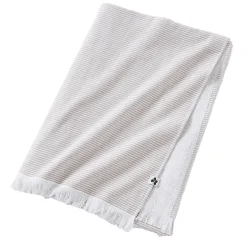 Fouta coton et éponge (95 x 180 cm) Naël Corail