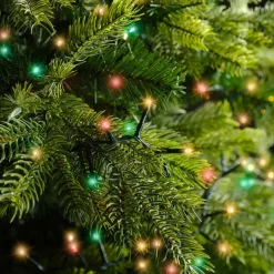 Guirlande lumineuse 14 m 700 LED câble vert Luxe Multicolore