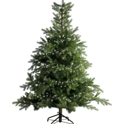 Guirlande lumineuse 34 m 1500 LED câble vert Luxe Bicolore Blanc chaud et froid