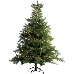 Guirlande lumineuse 22,50 m 1000 LED câble vert Luxe Blanc chaud