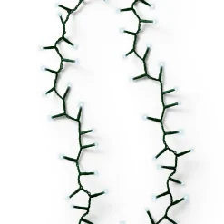Guirlande lumineuse 60 m 3000 LED câble vert Luxe Blanc froid
