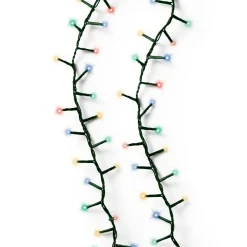 Guirlande lumineuse 34 m 1500 LED câble vert Luxe Multicouleur