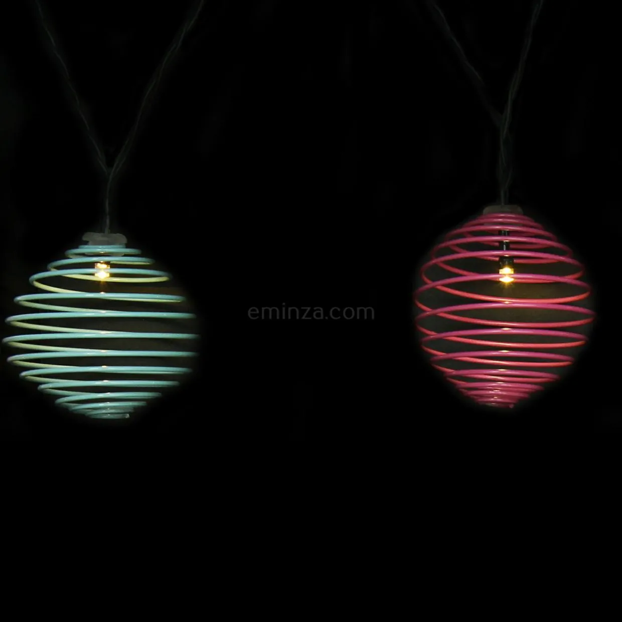 Guirlande lumineuse solaire 2,7 m 10 LED Rainbow Multicolore