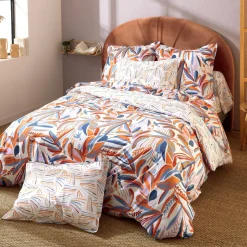 Housse de couette coton (280 x 240 cm) Perroquet Salsa Multicolore