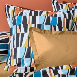 Housse de couette coton (200 x 200 cm) Pietro Multicolore