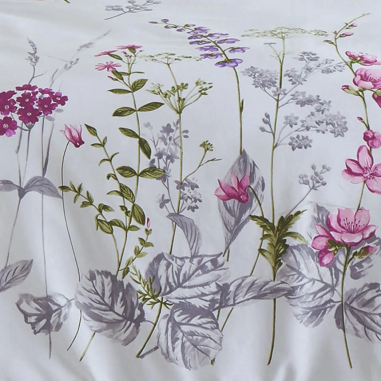 Housse de couette coton (240 x 220 cm) Pretty Blanche