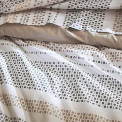 Housse de couette coton (260 x 240 cm) Niagara Vert kaki