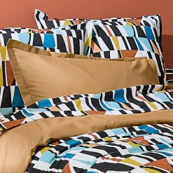 Housse de couette coton (280 x 240 cm) Pietro Multicolore