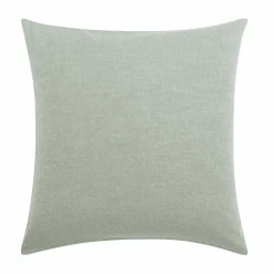 Housse de couette et deux taies d'oreiller coton (240 x 220 cm) Meline Vert sauge