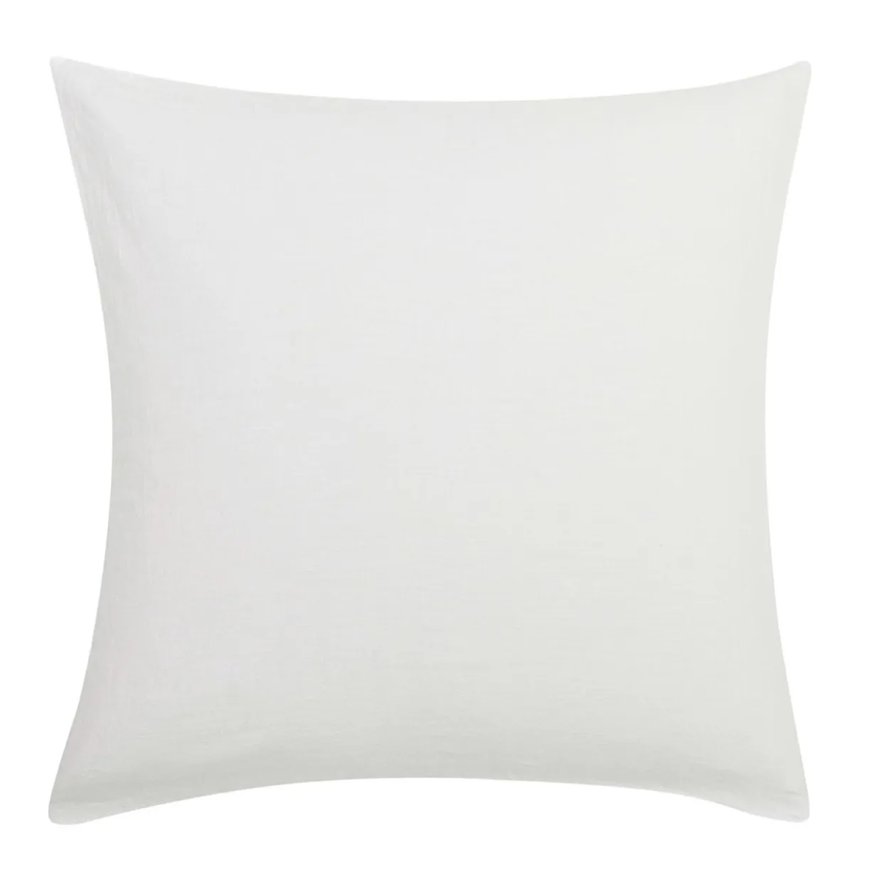 Housse de couette et deux taies d'oreiller coton (260 x 240 cm) Meline Blanc