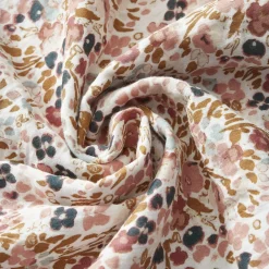 Housse de couette gaze de coton (240 x 220 cm) Constance Beige pampa