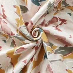 Housse de couette gaze de coton (200 x 200 cm) April Multicolore