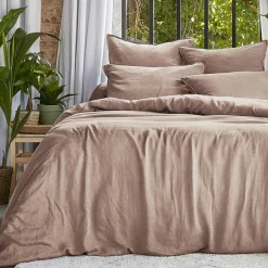 Housse de couette lyocell Tencel™ lavé (200 x 200 cm) Olivia Rose blush