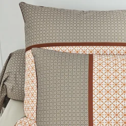 Housse de couette percale de coton (200 x 200 cm) Gabin Multicolore