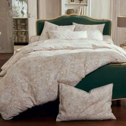 Housse de couette percale de coton (280 x 240 cm) Palazzo Beige